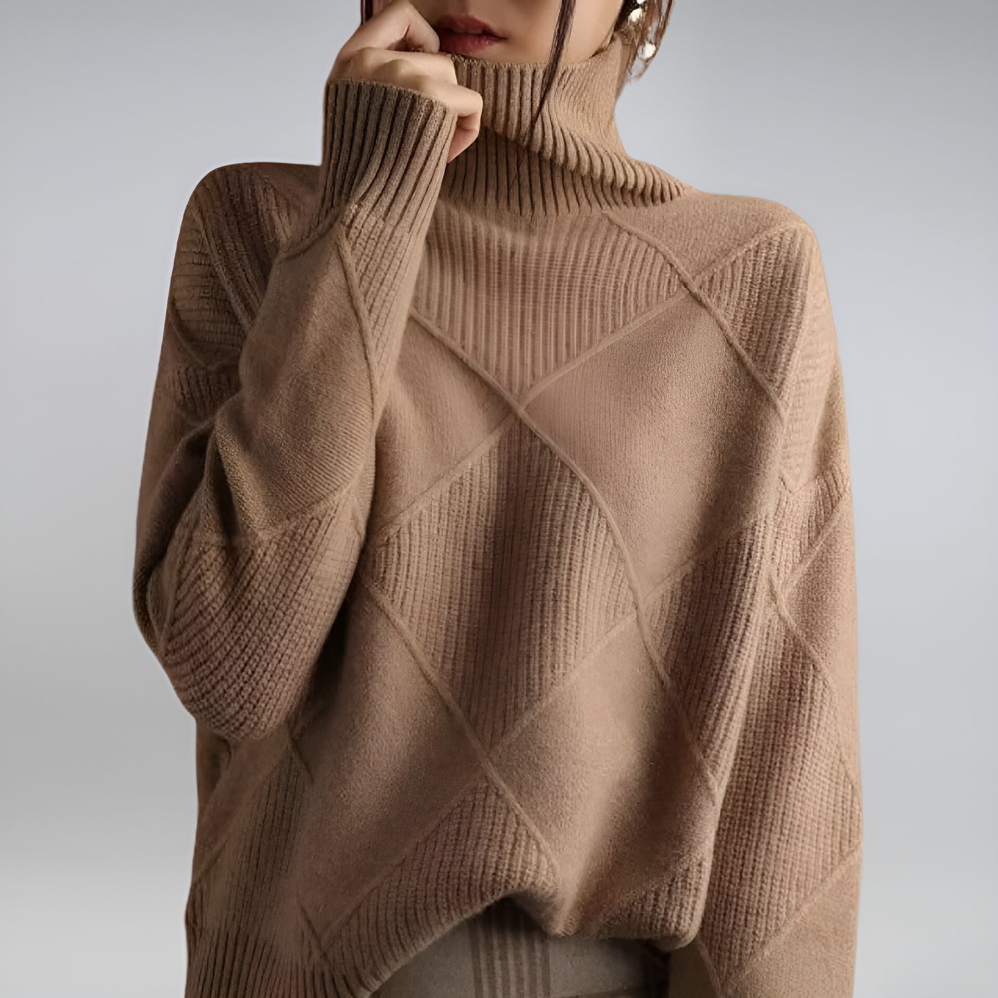 Giselle™ | Soft Cashmere Turtleneck