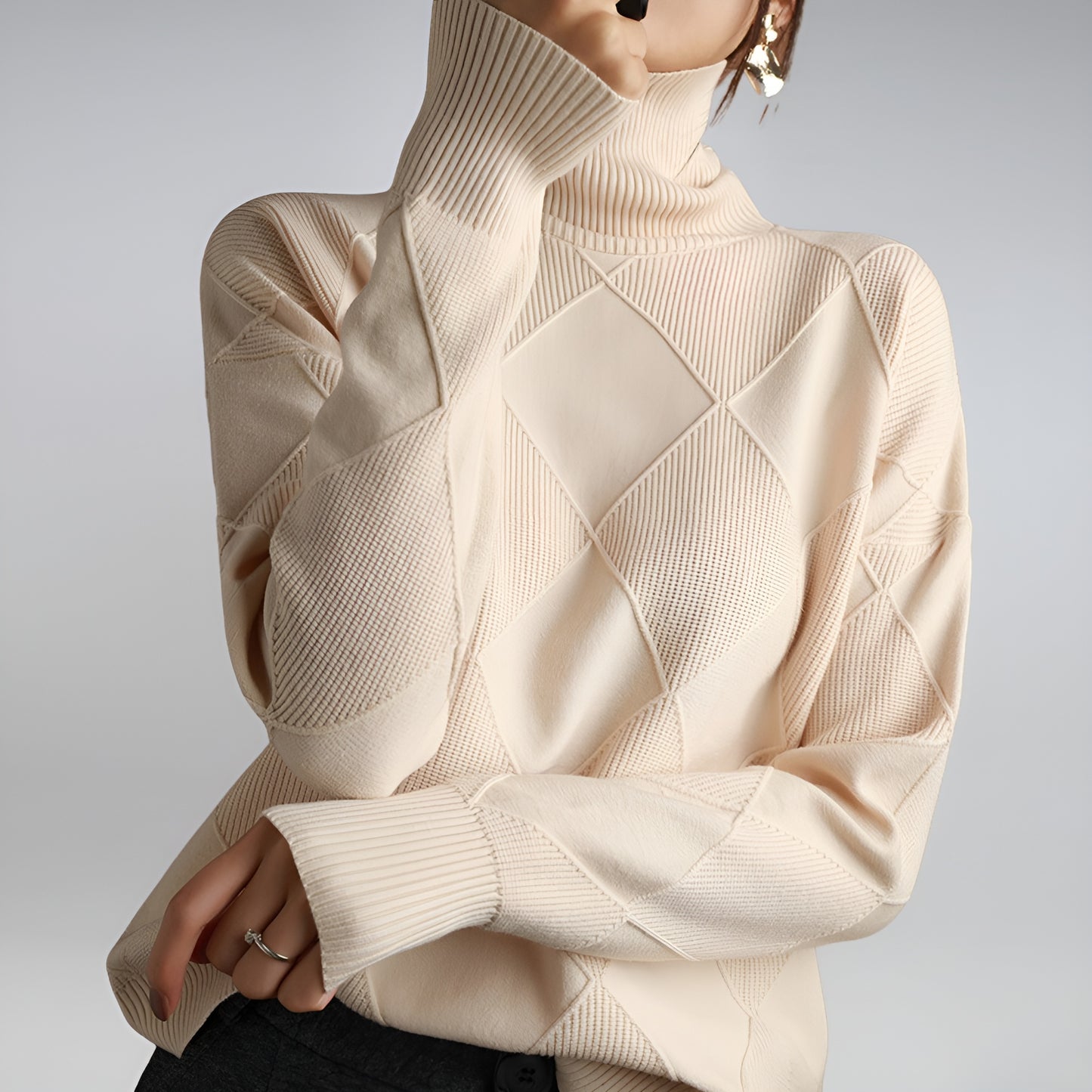 Giselle™ | Soft Cashmere Turtleneck